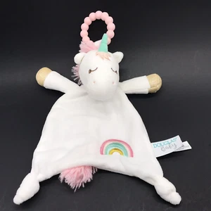 Douglas Baby Lovey Unicorn Security Blanket Pegasus Plush Teether Knot Soother - Picture 1 of 5