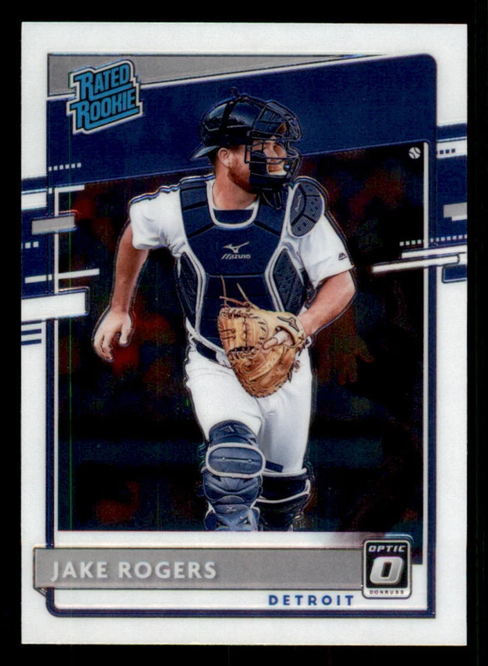 2020 Donruss Optic #72 Jake Rogers RR RC - Image 1 of 2