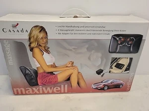 Massaggiatore Schiena Shiatsu Cadada Health & Beauty Maxiwell 12V / 120V Made In Germany - Foto 1 di 16