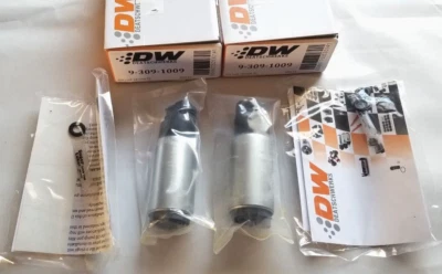 2 bombas de combustible nuevas DW 300C 340lph E85 para 09-23 Nissan GTR R35 FBO 93 o FBO E85 Foto 1 de 2