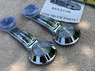 NEW PAIR 1967 TO 1982 CHEVROLET STYLE REPLACEMENT INTERIOR WINDOW CRANK HANDLES - Image 1 of 4