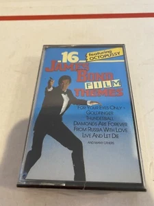 New 16 James Bond Film Themes Cassette Tape Discovery 67001 Made in Holland - Picture 1 of 2