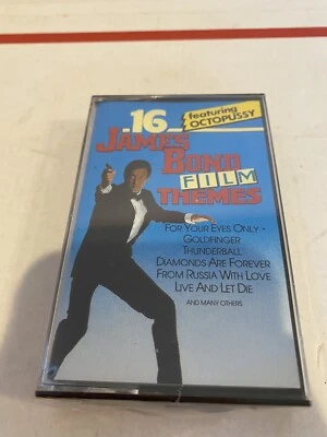 New 16 James Bond Film Themes Cassette Tape Discovery 67001 Made in Holland - Image 1 of 2