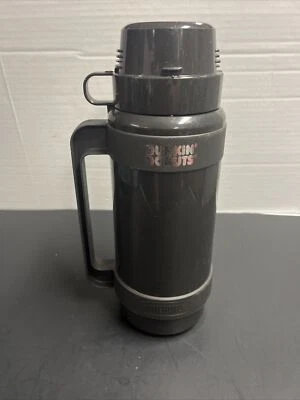 Vtg Dunkin Donut Coffee Thermos Limited Edition 1 Liter-Model 32-100 England - Image 1 of 4