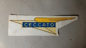Emblem Wappen Aufkleber Oldtimer für Motorrad Ceccato - Bild 1 von 1