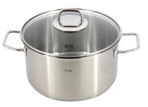 Fissler viseo Kochtopf Induktion mit Glasdeckel Edelstahl 24 cm Ø 5,7 L - Bild 1 von 1