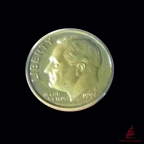 1994-S Roosevelt 10 Cents Cover