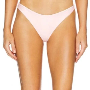 Lovers & Friends Lilibet Bikini Bottom Swimsuit Pink Low Waist Brief Sz S - Picture 1 of 8