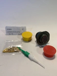 Amphenol Aero D38999/24WE35PN Circular MIL SPEC Connector 55 Pin Place Position - Picture 1 of 5