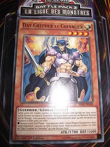 YU-GI-OH! RARE DAY GREPHER LE CHEVALIER BP03-FR109 NEUF MINT FRANCAIS - Imagen 1 de 1