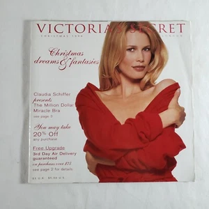 Victoria's Secret Catalog Christmas Dreams and Fantasies 1996 Claudia Schiffer - Picture 1 of 12
