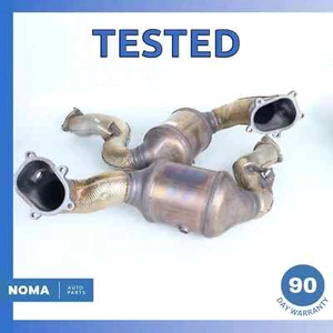 13-18 Audi D4 A8 C7 S6 RS7 4.0L Left & Right Side Exhaust Downpipe Set OEM - Picture 1 of 16