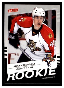 2008 Upper Deck Victory #210 SHAWN MATTHIAS RC Florida Panthers ~G4O