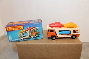 Matchbox Lesney Superfast NO.11 CAR TRANSPORTER Vintage Diecast 1/64 - Picture 1 of 7