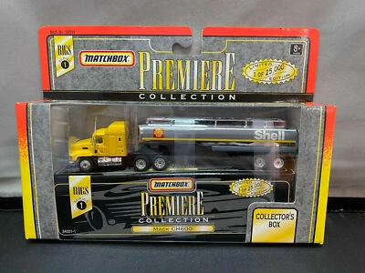 Matchbox Premiere Rigs Series 1 Shell Tanker Truck Mack CH600 - Image 1 of 4