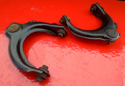 03-07 HONDA ACCORD FRONT PASSENGER DRIVER UPPER CONTROL ARM SET PAIR BOTH OEM - Image 1 of 4