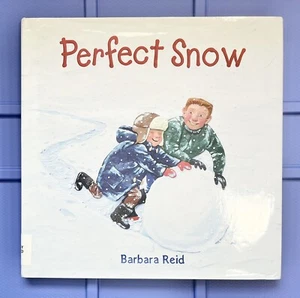 Perfect Snow by Barbara Reid - Hardcover Book Kid Children - GOOD - Picture 1 of 6