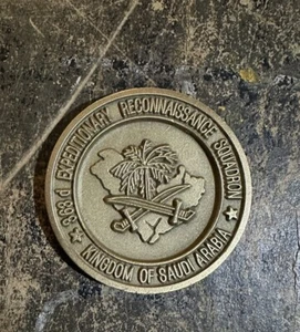 363rd Expeditionary Reconnaissance Squadron Saudi  Arabia Challenge Coin - Picture 1 of 2