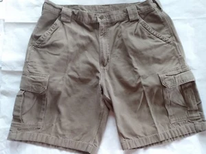 Carhartt Mens Shorts Work Tan Sz 42 Hammer Loop Cotton Duck Canvas #14806 - Picture 1 of 9