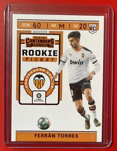 2019-20 Panini Chronicles Ferran Torres RC RT-10 Rookie Ticket Red  - Bild 1 von 2