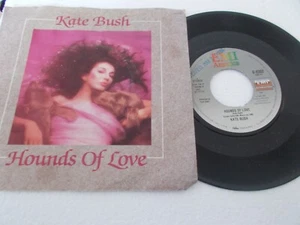 KATE BUSH HOUNDS OF LOVE ORG ALT POP 45 ON EMI AMERICA EX - Picture 1 of 2