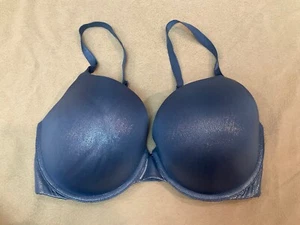 Sujetador Victoria's Secret 36DD forma perfecta azul brillante - Imagen 1 de 4
