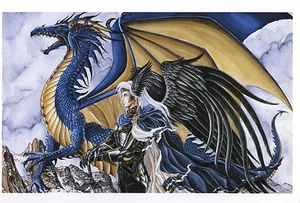 Nene Thomas - Sapphire -  Mini Print  - Picture 1 of 1