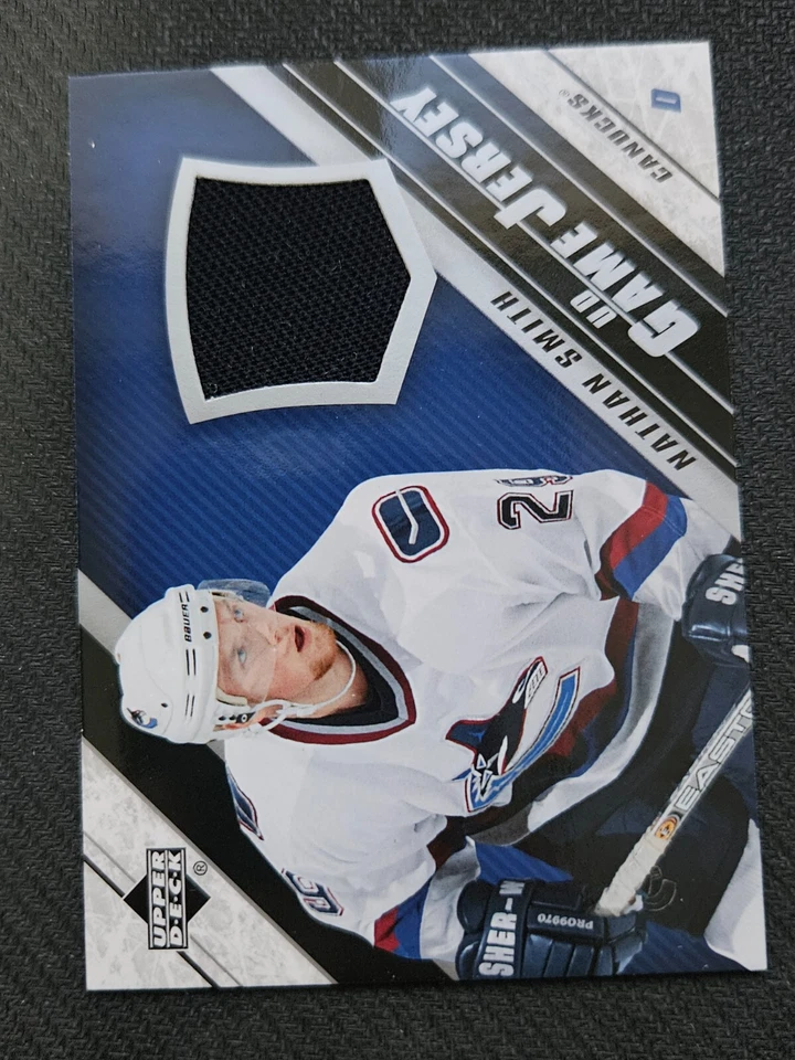 2005-06 Upper Deck NATHAN SMITH J-NS UD Game Used Jersey - Image 1 of 1