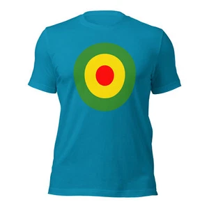 Camiseta Aqua Blue Reggae Target Unisex mods scooters genial DJ dub retro ska camiseta - Imagen 1 de 8