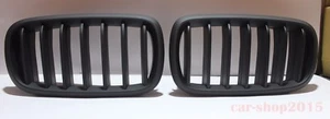 FRONT GRILLE Grill Matte Black For BMW F15 F16 X5 X6 2014-2016 - Picture 1 of 1