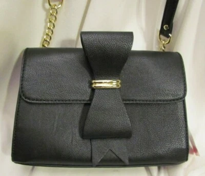Lazos Bandolera Betsey Johnson Negro Corbata Affair $78 Foto 1 de 4