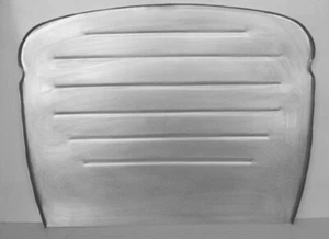 Ford Firewall modelo A 1930-1931 plano 2 piezas SBC #FD155-SM chapa directa - Imagen 1 de 1