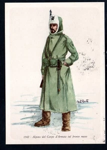 AK 1942 Alpen des Armeekorps an der Front FRANKIERT MIT STEMPEL (CR90) - Bild 1 von 2