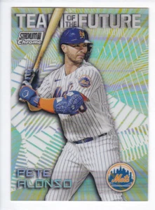2022 Topps Stadium Club Chrome #TOF-4 PETE ALONSO Team of the Future Insert - Picture 1 of 2