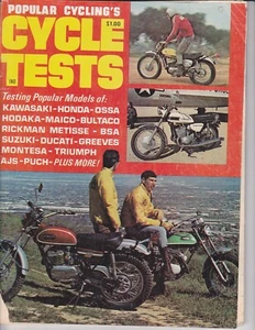 Revista de pruebas de ciclo vintage 1970 - Incluye artículo Kawasaki Mach III - Imagen 1 de 3