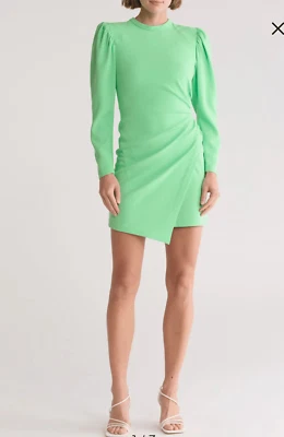 $495 A.L.C. Mini Vestido Mujer 6 Acanalado Baddie Moderno Y2k Coqueta Retro Glamour Foto 1 de 4