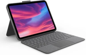 Logitech Combo Touch Case abnehmbare Tastatur QWERTZ iPad 12,9" (5. Gen.) Gray ✅ - Bild 1 von 2