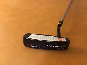 Odyssey metal X-1 Putter . RH 35”. Power Stroke grip. - Picture 1 of 3