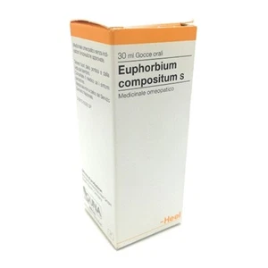 GUNA Euphorbium Compositum S Heel Gocce Orali Medicinale Omeopatico 30 ml - Foto 1 di 1