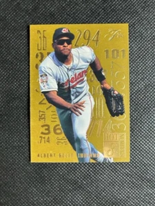 1995 Flair Hot Numbers Cleveland Indians Baseball Card #2 Albert Belle NM-MINT - Picture 1 of 2
