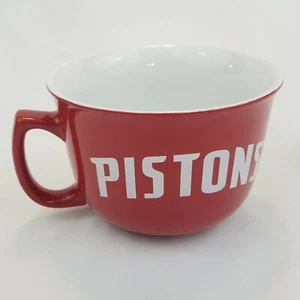 Detroit Pistons Logo Jumbo Rot Suppentasse NBA RFSJ - Bild 1 von 5