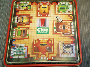 CLUE game cookie tin box - American Specialties Confections - Collectible!!