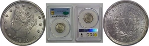 1900 Liberty Nickel   PCGS MS-64  CAC - Picture 1 of 3