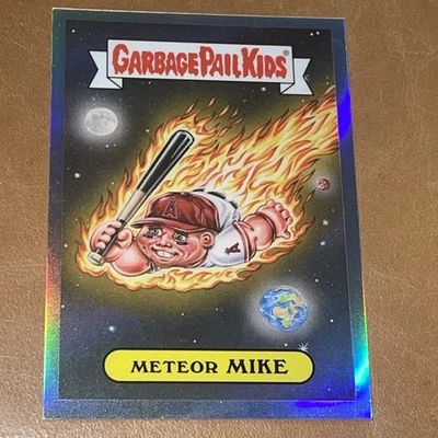 2025 Bowman Chrome — хитовый чехол Mike Trout Garbage Pail Kids Ref Meteor Mike SSP - Изображение 1 из 4