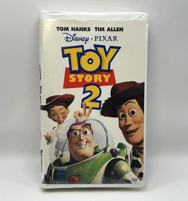 Toy Story 2 VHS 1999 Disney Pixar Video Tape Movie Vintage Clamshell Nearly New! - Image 1 of 4