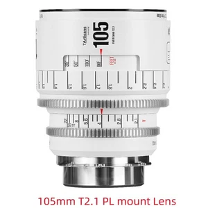 7Artisans 105mm T2.1 Large Aperture Full Frame Lens for Arri PL Cinema Camera - Picture 1 of 7
