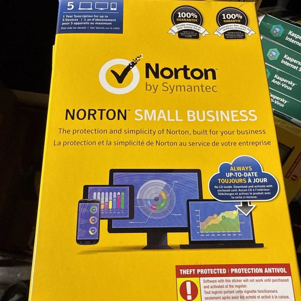 Nortonby Symantec Norton Small Business (Up to 5 Devices) - Image 1 of 3