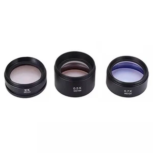 Auxiliary Lens Optional Styles Available Protects Microscope Objective - Picture 1 of 47