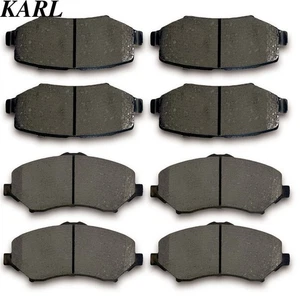 Kit de pastillas de freno delanteras y traseras de cerámica para Jeep Wrangler/JK 2007-2018 todos los modelos - Imagen 1 de 5