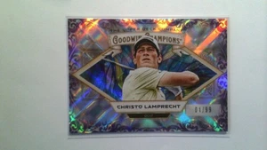 2025 UD Goodwin Champions - Diamante púrpura - Christo Lamprecht #01/99 (Golf) - Imagen 1 de 2